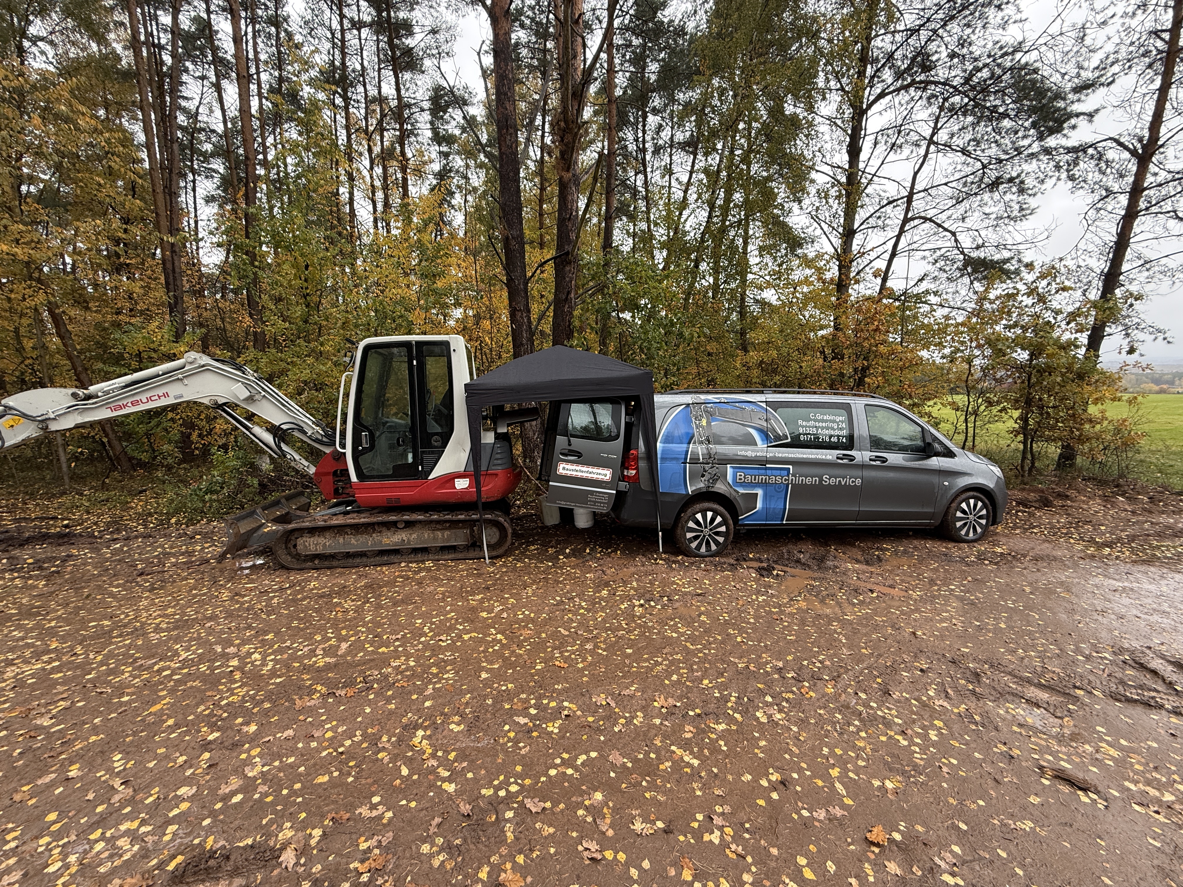 Ventile einstellen bei strömenden Regen